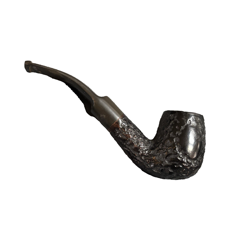 Vintage Calabresi Pipe Imported Black Briar Wood Tobacco Pipe Made in Italy